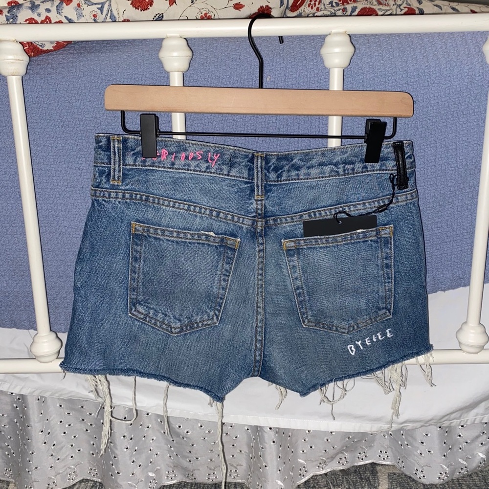 Alexander wang denim shorts - Picture 2 of 5
